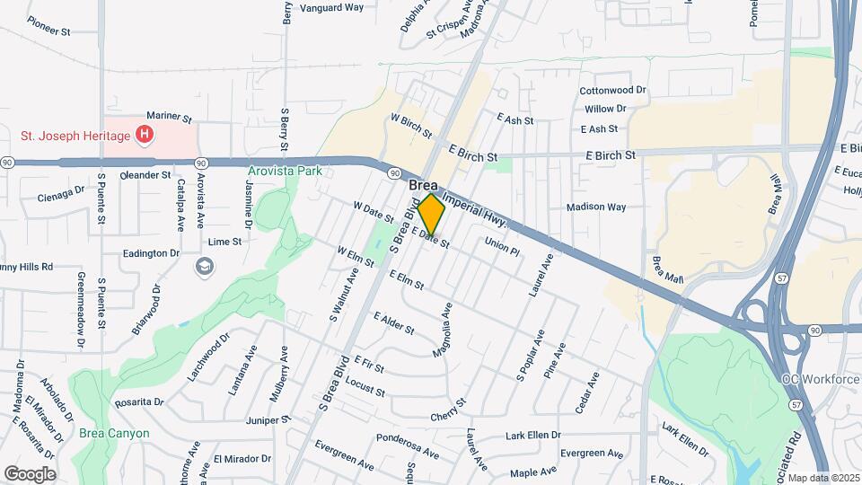 400-404 S Orange Ave Mapa y Detalles de la Ubicación