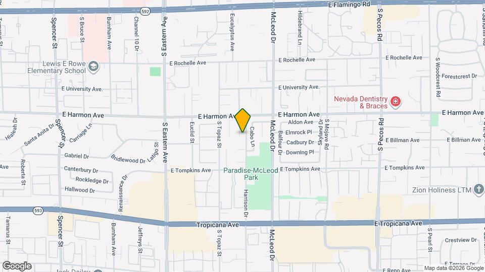 4570 Paseo El Rio Dr, Unit 03-13 Map and Location Details