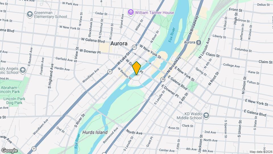 The Mayan Apartments Map and Location Details