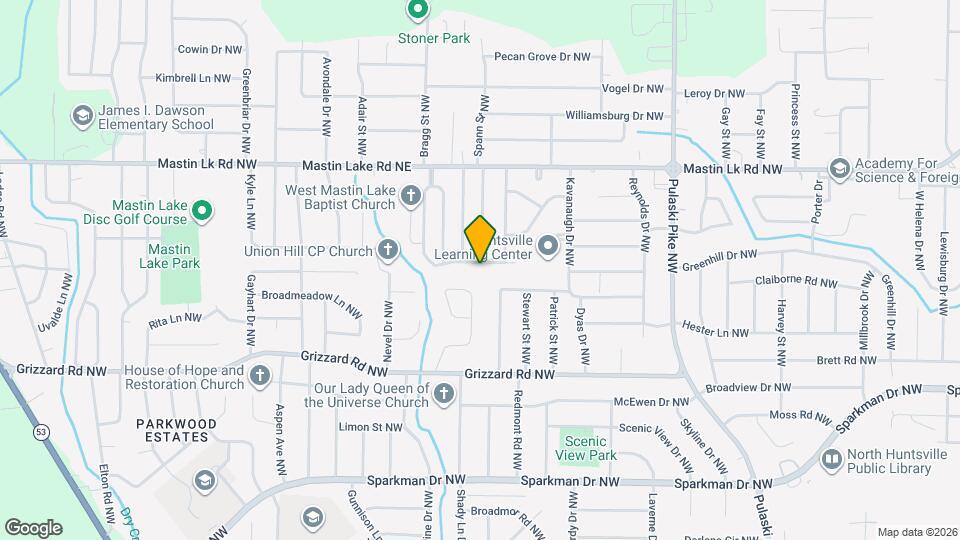 3130 Tucker Dr NW Map and Location Details