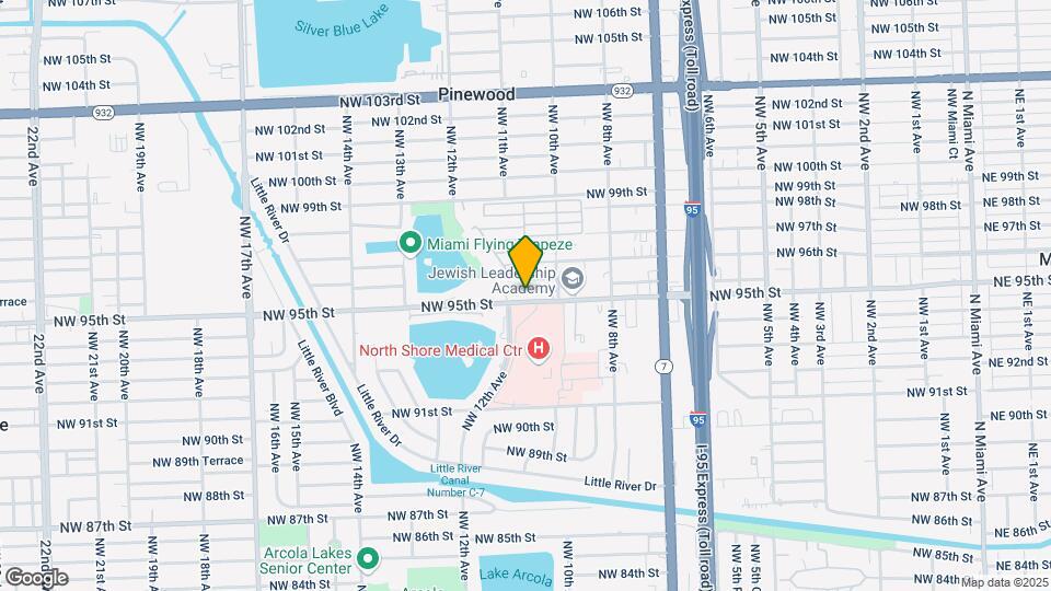 1049 NW 95th St Map and Location Details