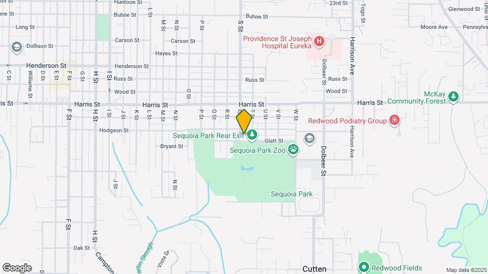 3325 S St Map and Location Details