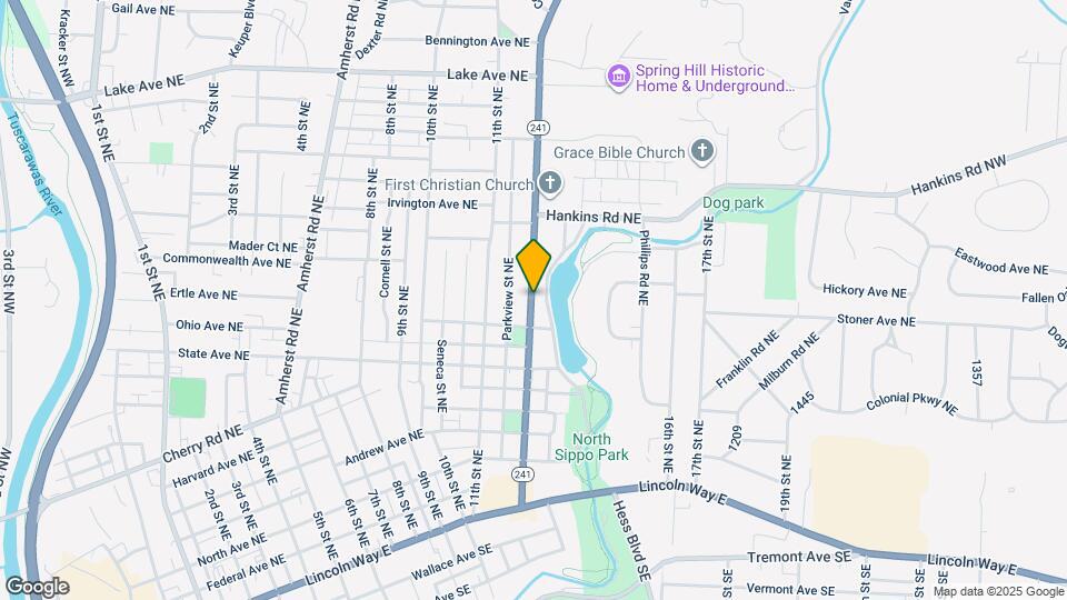 874#A Wales Road Northeast, 44646; #184343 Map and Location Details