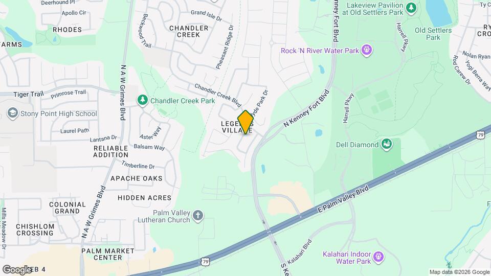 1049 Regency Ln Map and Location Details