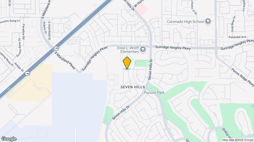 1113 Majestic Canyon St Map and Location Details