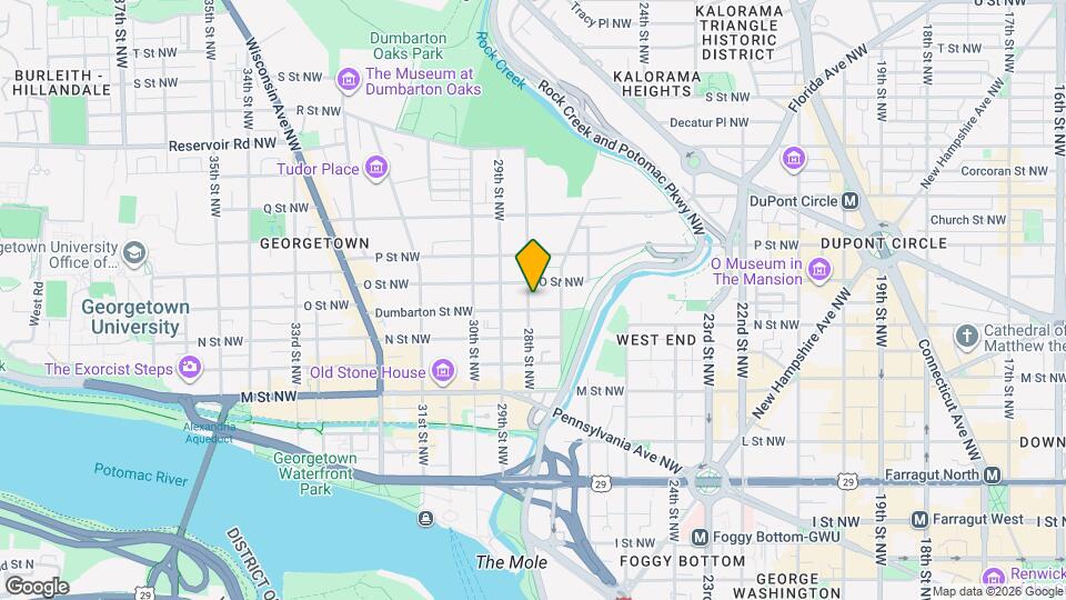 1343 28th St NW Mapa y Detalles de la Ubicación