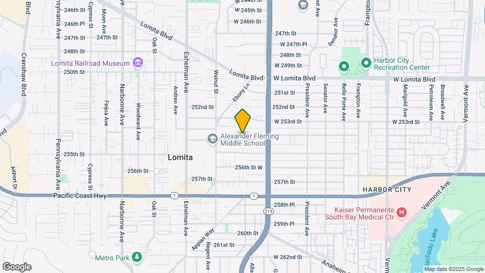 1807 254th St Mapa y Detalles de la Ubicación