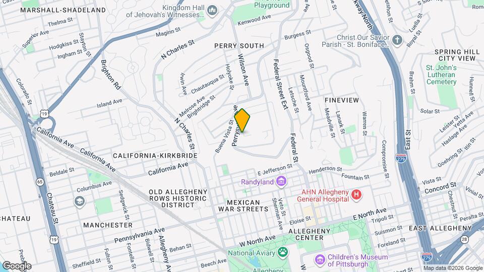 1914 University Ave Map and Location Details