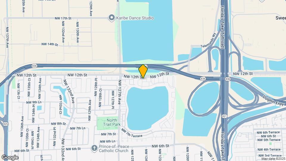 1165 NW 125th Pl Map and Location Details