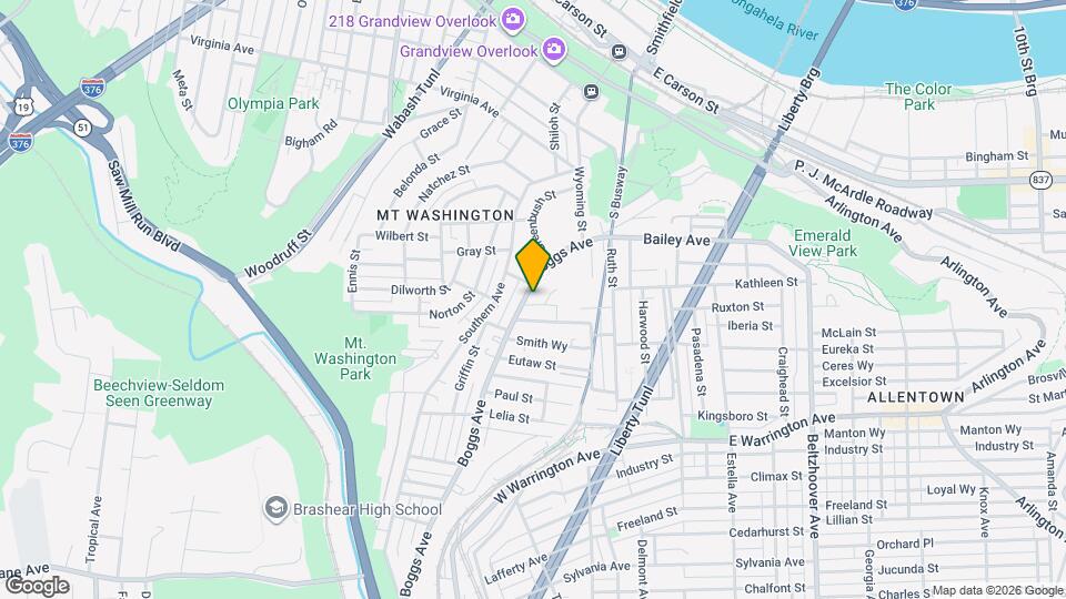 311 Boggs Ave Map and Location Details