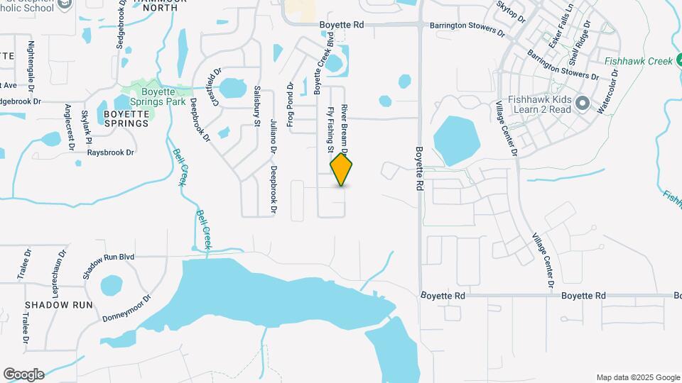 10714 Boyette Creek Blvd Map and Location Details