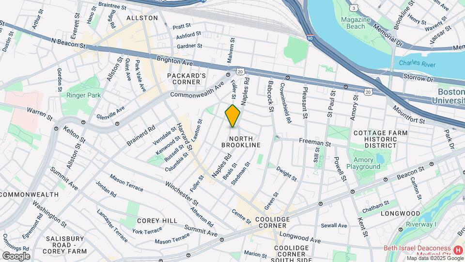 141 Fuller St, Unit 2 Mapa y Detalles de la Ubicación