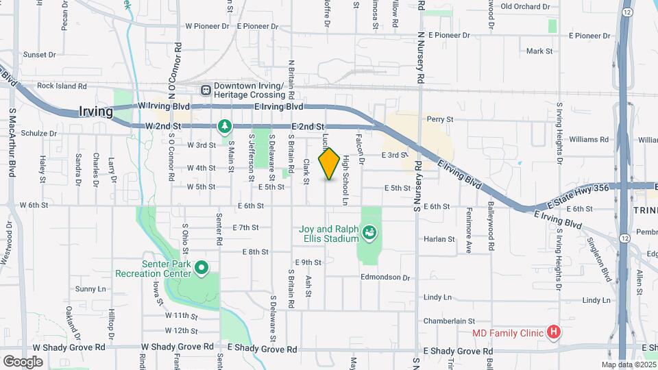 420 Lucille St Map and Location Details