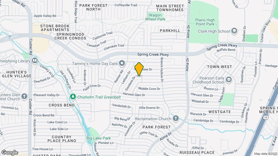 1312 Goodwin Dr Map and Location Details