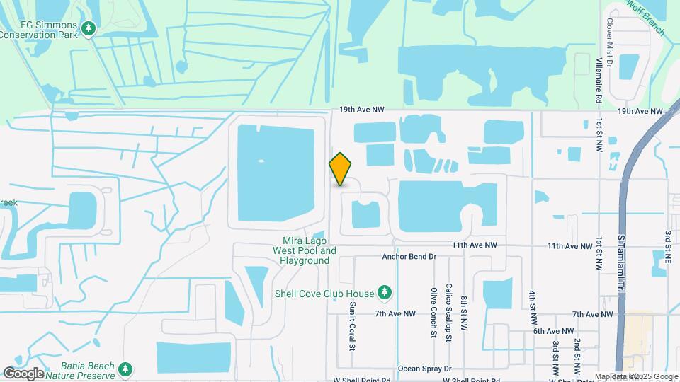 1021 Seminole Sky Dr Map and Location Details