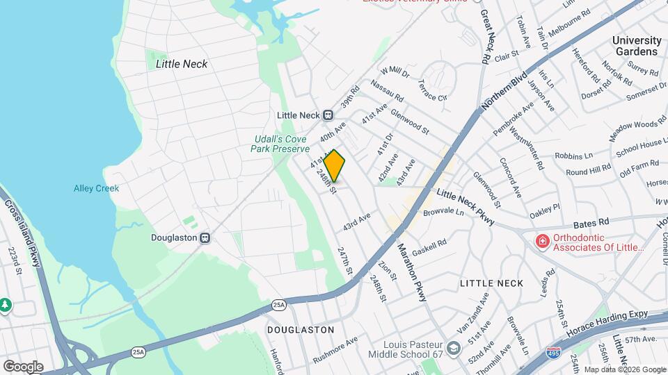 248-03 Depew Ave Map and Location Details