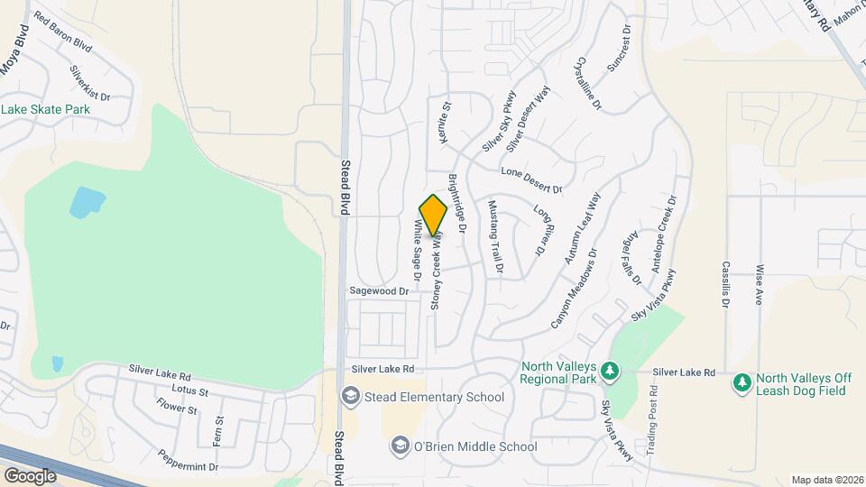 9615 Stoney Creek Way Mapa y Detalles de la Ubicación