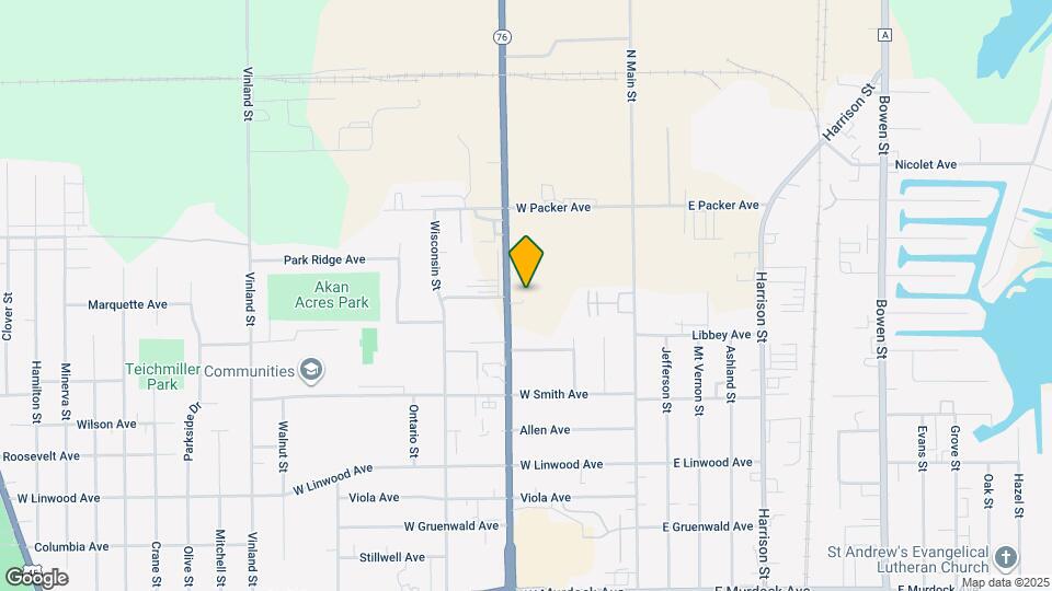 2504 Jackson St Map and Location Details