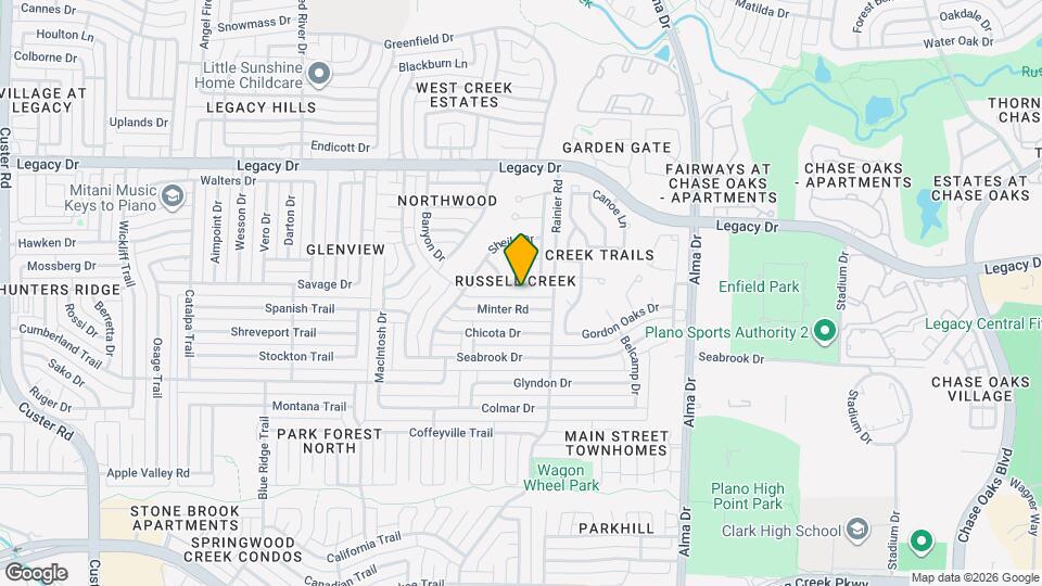1340 Todd Dr Map and Location Details