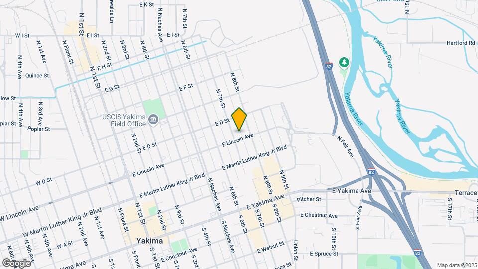 705 E Lincoln Ave Mapa y Detalles de la Ubicación