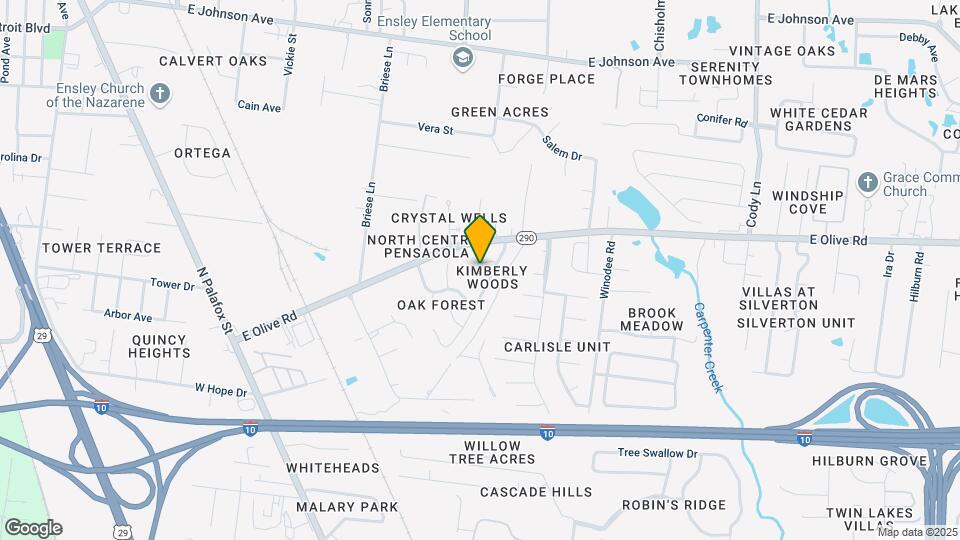 405 Deborah Ln Map and Location Details