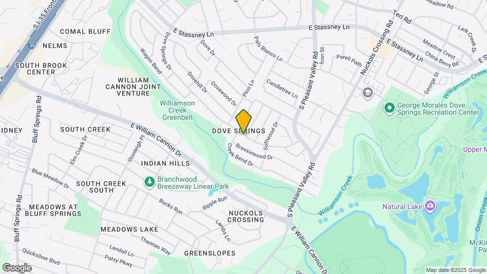 4603 Dove Springs Dr Map and Location Details