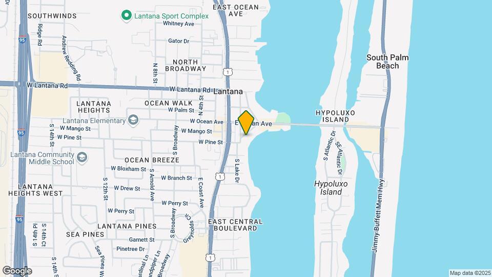 210 S Lake Dr Map and Location Details