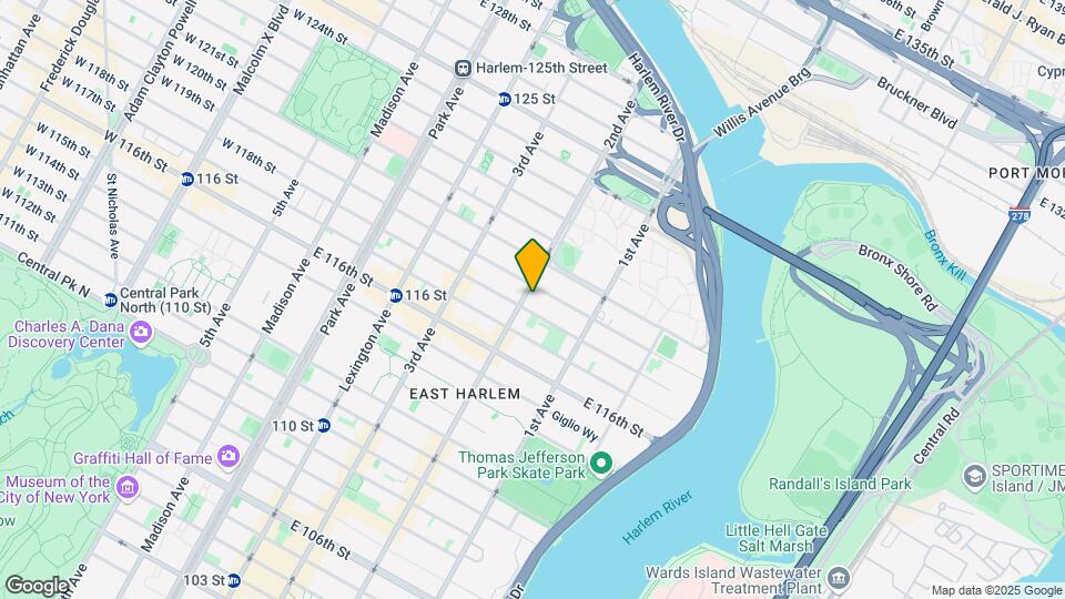 2310 Second Ave Mapa y Detalles de la Ubicación