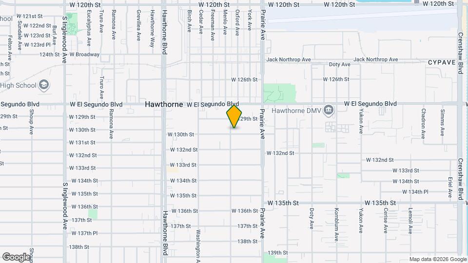 4099 W 130th St Map and Location Details