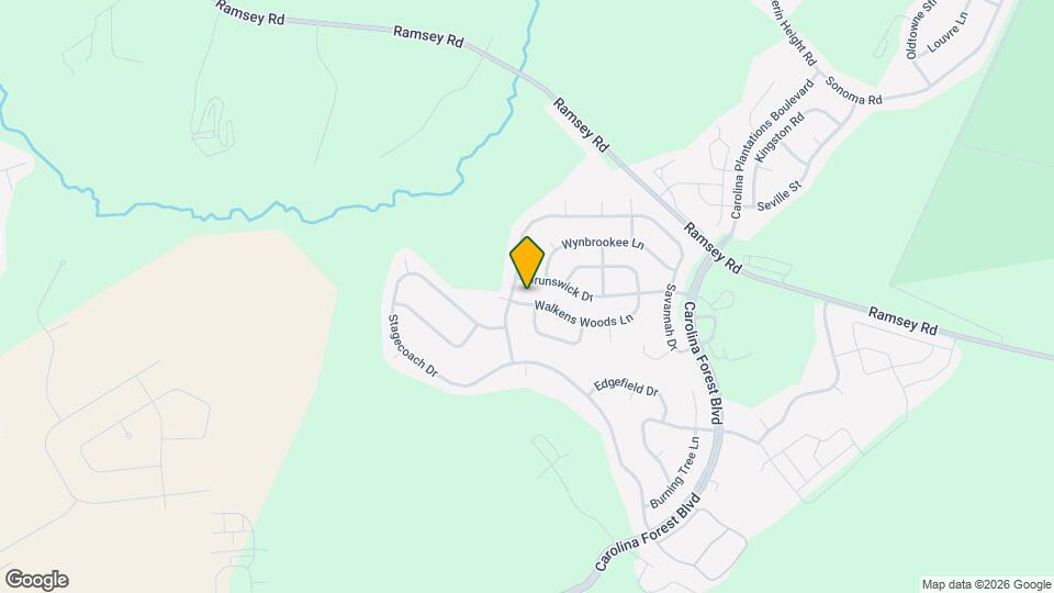 602 Walkens Woods Ln Map and Location Details