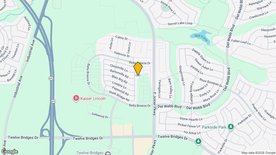 1184 Victorian St Map and Location Details