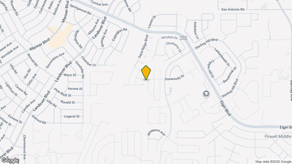 13413 Mandalay Pl Map and Location Details