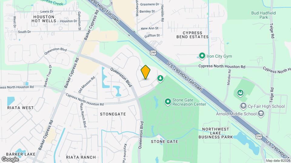 16503 Canyon Chase Dr Map and Location Details