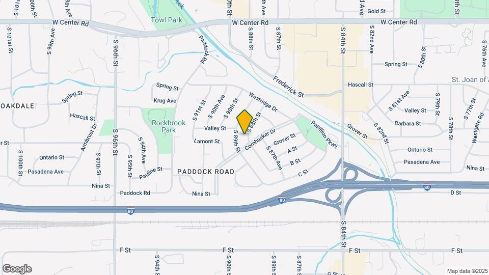 3442 S 88th St Map and Location Details