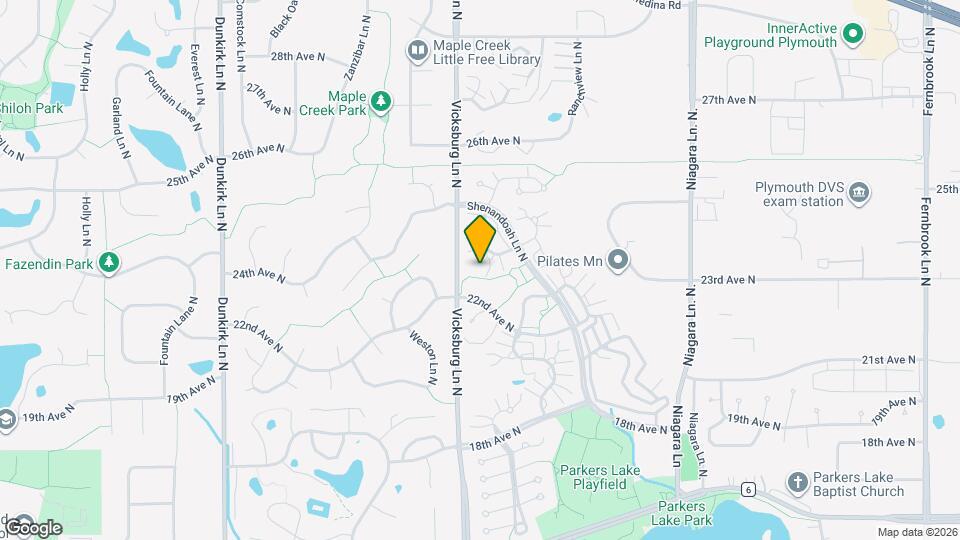 15805 24th Ave N., Unit A Map and Location Details