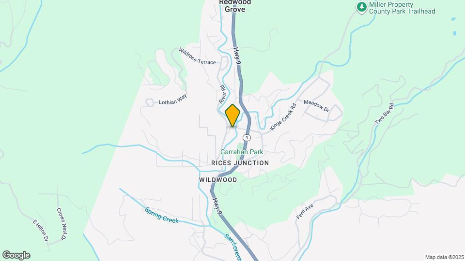 412 Manzanita Rd Map and Location Details