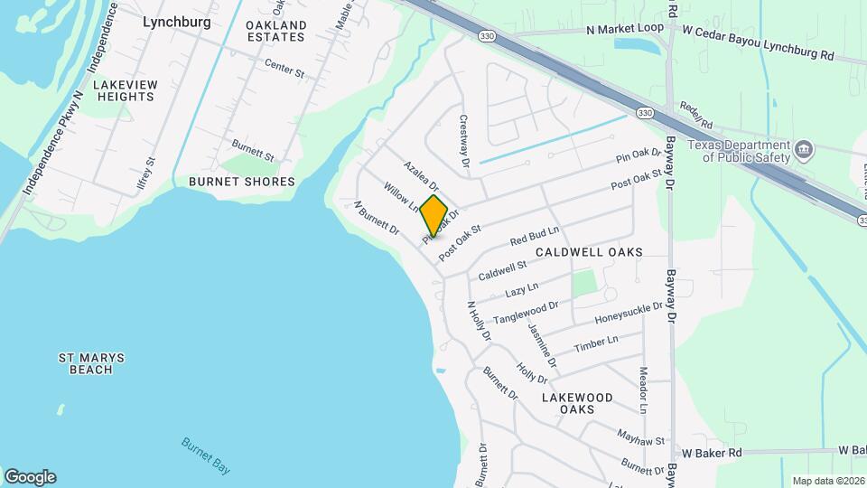 101 Pin Oak Dr Map and Location Details