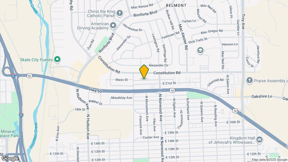 1324 Anita St Map and Location Details