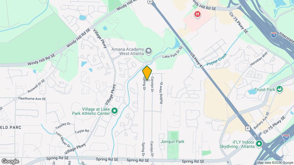 2471 Spring Dr Map and Location Details