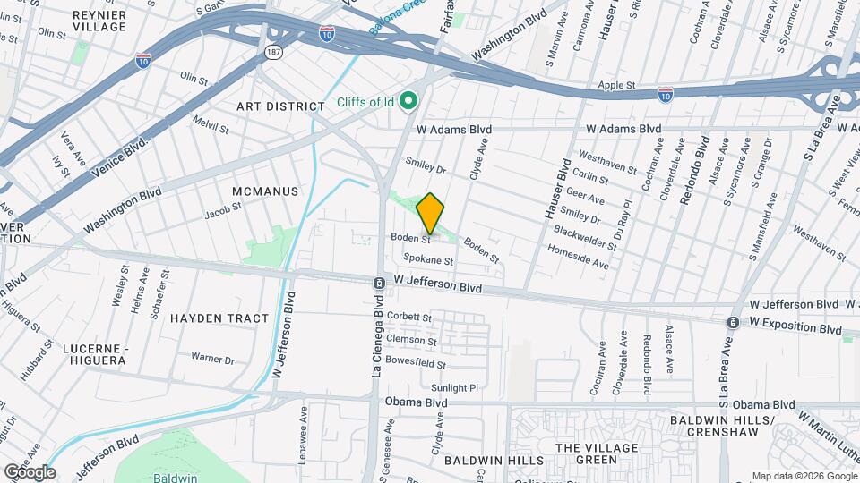 5635 Boden St Map and Location Details