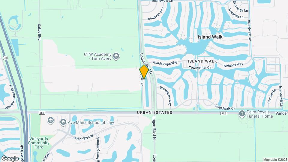 5701 Cove Cir Map and Location Details