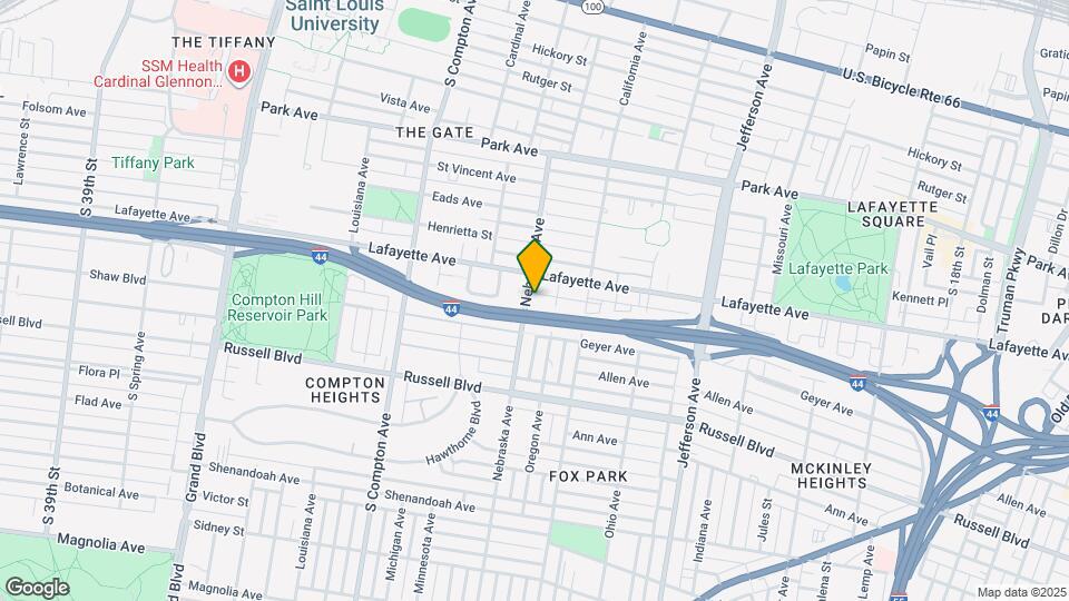 1722 Nebraska Ave, Unit 2nd floor Map and Location Details