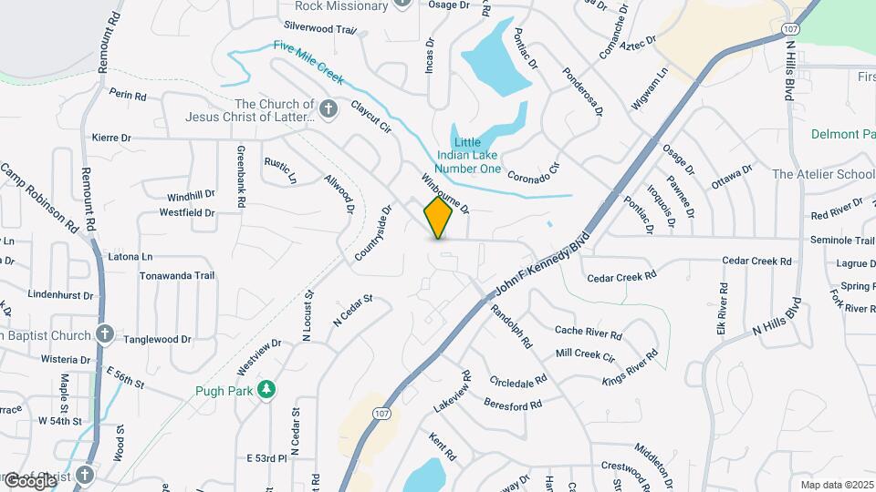 Overbrook Map and Location Details