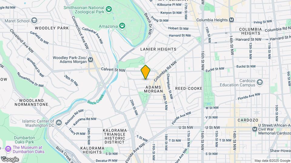 1848 Biltmore St NW Map and Location Details