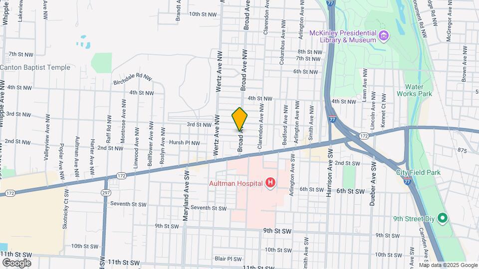 201 Broad Ave NW Map and Location Details