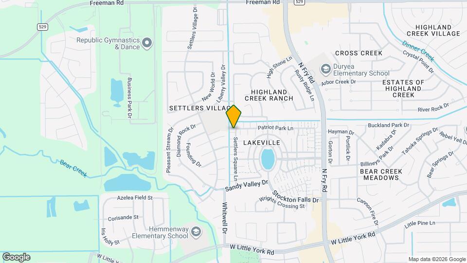 6341 Settlers Square Ln Map and Location Details