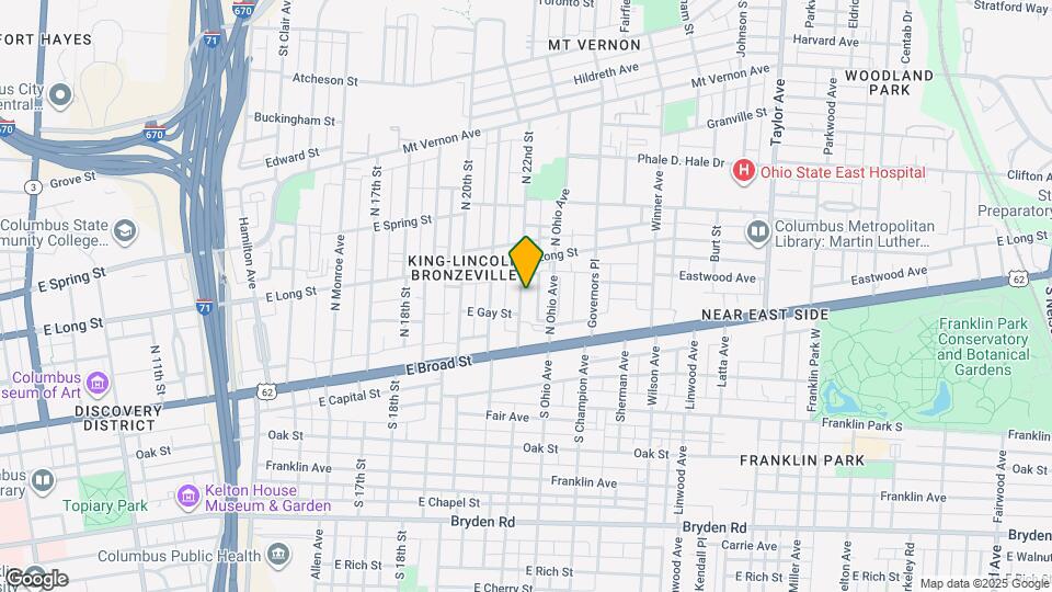 74 N 22nd St, Unit 76 Map and Location Details