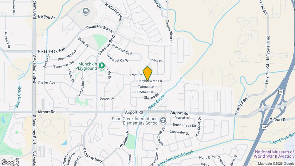 4691 Canyon Wren Ln Map and Location Details