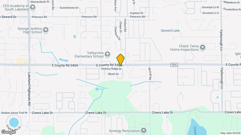 2862 Hickory Ridge Dr Map and Location Details