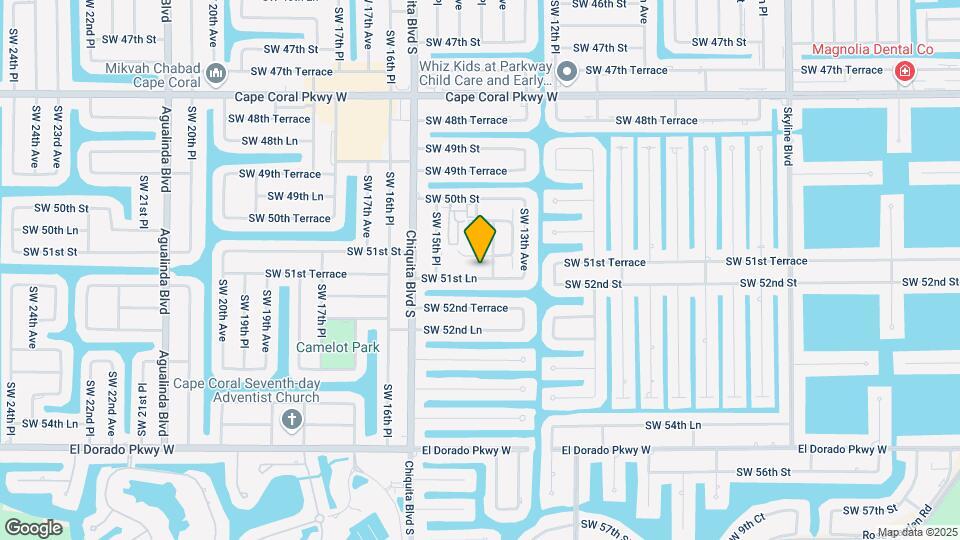 1433 SW 51st Ln Map and Location Details